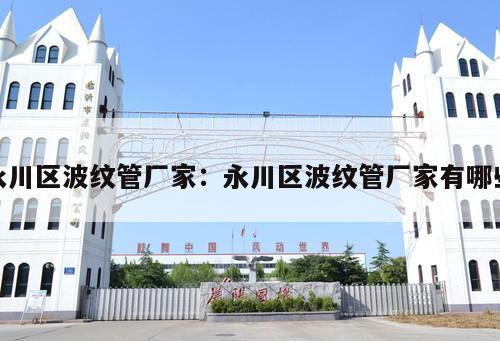永川區(qū)波紋管廠家：永川區(qū)波紋管廠家有哪些