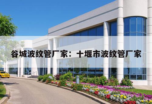 谷城波紋管廠家：十堰市波紋管廠家