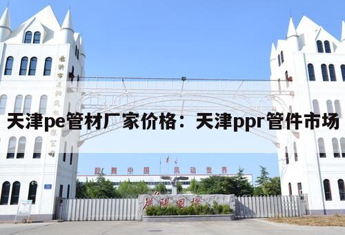 天津pe管材廠家價(jià)格：天津ppr管件市場